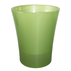 Горшок Арте-Дея 1,25 л., цвет зелёное-яблоко d-12.5; h-14,5 см
