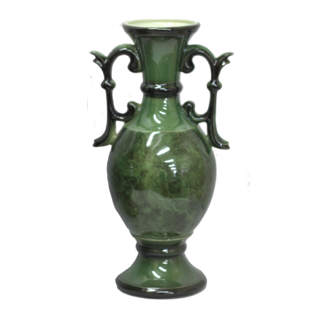 ваза декоративная ДИАНА (1 СОРТ, Зеленый) h-48 см; d-18 см *