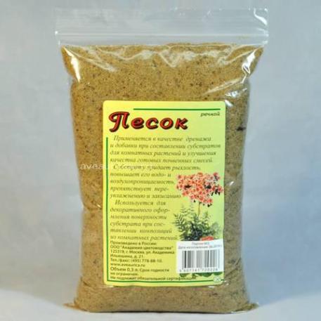 песок речной 0.3л (ш/к 0226) (*)