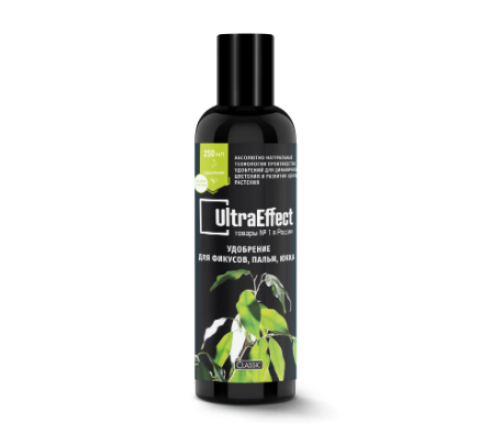 Удобрение "UltraEffect" для фикусов, пальм и юкка 250 мл (шк 0271)