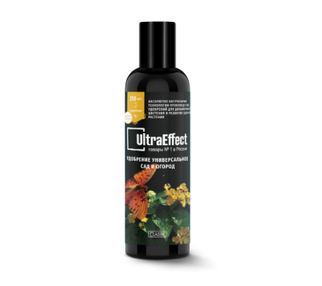 Удобрение "UltraEffect" Универсальное сад огород 250 мл (шк 0295)