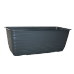 3180-014 Балконный ящик Sahara с прикр. подд. 38,9*17; h14,5 см; 5,7л антрацит (antracyt)