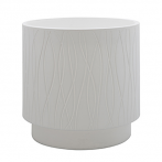 Кашпо круг. NATURALIA d39; h39см 41,8 л белый (OPTICAL WHITE) (ш/к9431)