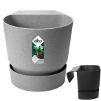 ELHO Кашпо с крепл. greenville plant hanger single d22 h14 см бетон (living concrete) (ш/к 9714)