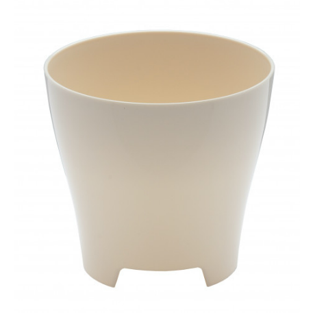Кашпо Luna d30см кремовый (light ivory) (ш/к 2482) ()