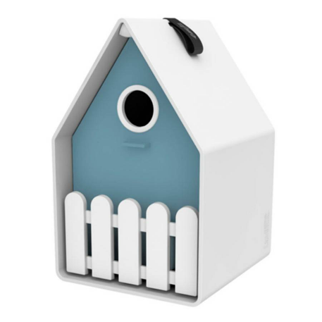 Скворечник LANDHAUS bird house 15 x 24 см, white / antique blue (ш/к 8351 / 5143) *