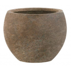 Кашпо Woodley 49 (49x49x39) Naturelite Old Stone Brown (ш/к 3081) *
