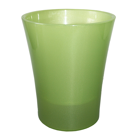 Горшок Арте-Дея 1,25 л., цвет зелёное-яблоко d-12.5; h-14,5 см