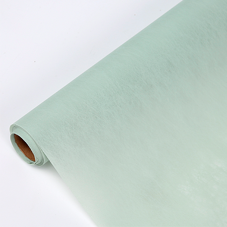Упак. материал "Шелковолокно", 59 см х 10 м, светло-зеленый (ш/к 3200) *