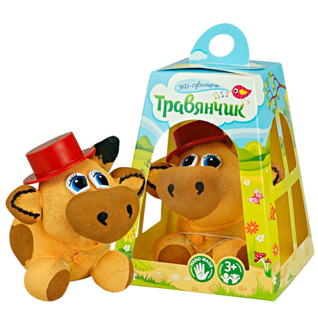 Травянчик в домике Бычок корич.(335)