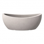 253 Кашпо пластик. Jardiniere Taupe-Granit d58*23 см 15л. серо-корич. (ш/к 3725) *