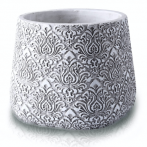 46.013.19 Кашпо Etno 19; h16 см серый (ш/к 7522)