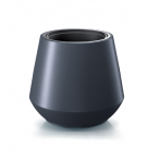 DBHET400-S433 Кашпо HEOS d39.5; h353 см 8/32 л антрацит (anthracite) с вкладышем *
