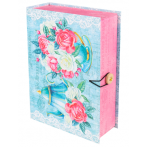 Коробка-книга "Цветы" (135х200х60) КК-4828 *