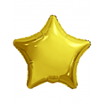 Шар Agura Звезда Золото (19д, 48см, 25шт) 757444