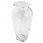 2410 "Мальвина" ваза б. h-35 см, d-17,5 см