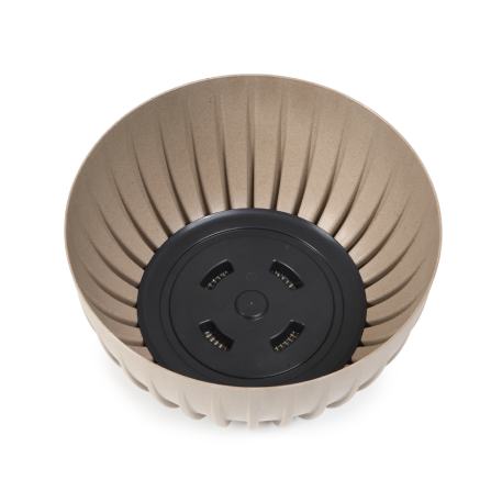 934 Миска MIRA ECO coffee d30; h15,6см 6,3л кофе latte