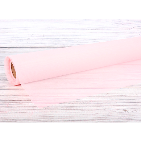 Упак. материал "Вуаль", 50 см х 10 ярд., розовый(ш/к 7139) *