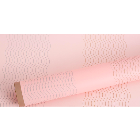 Упак. материал флористическая пленка "Модерн", розовый , 50 мкр, 58 см х 58 см(ш/к 1815) *