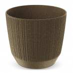 DRF170W-4625W Кашпо RYFO ECO WOOD d16,8 h14,7см 2,5л кофе (ECO coffee)*