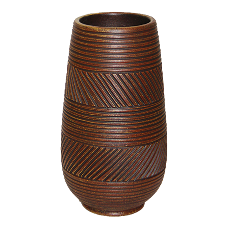 78-105 Страйп шоколад ваза конус h25см
