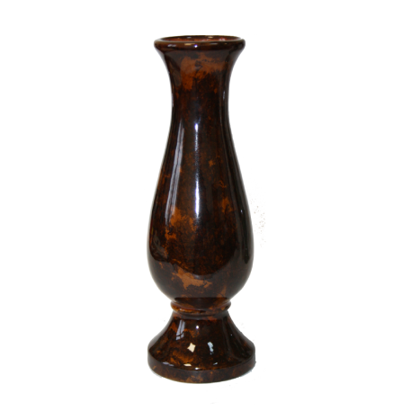 ваза декоративная КАРМЕН (1 СОРТ, Коричневый) h-26 см; d-5 см