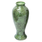 ваза декоративная НЕЖНОСТЬ (1 СОРТ, Зеленый) h-33 см; d-14 см