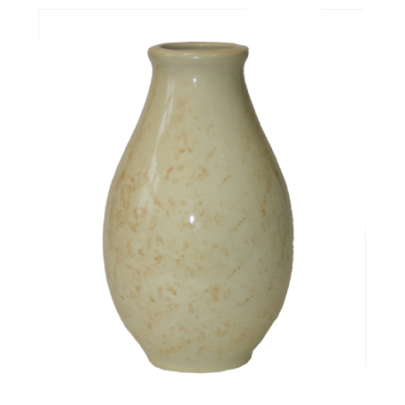 ваза декоративная ПОЛЕВАЯ (1 СОРТ, Бежевый) h-19 см; d-11 см