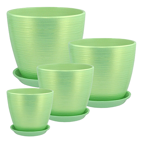 К-т Перламутр бутон салат. 58 из 4-х (12;15;18;21см) РС 58