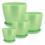 К-т Перламутр бутон салат. 58 из 4-х (12;15;18;21см) РС 58