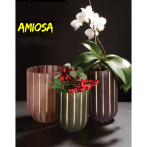 579124 Ваза стекло AMIOSA d12 h15 см бледно-розовый (ш/к 6673)