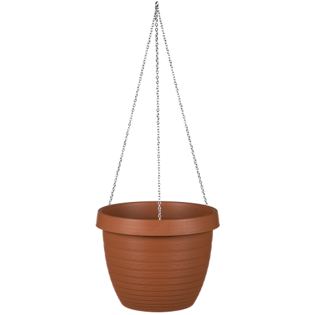 271 Кашпо пластик. подвесное Country Star Hanger Terracotta d30 см терра 8,5л (ш/к 5653)