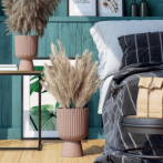 5140-078 Кашпо Keli Mika Petit Eco Wood d13,7 h20,5 1,7л натуральное дерево (natural wood)