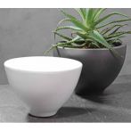 725544 Кашпо керам. Kübel Goox Homepots d23 h15 см белый (ш/к 7963) *