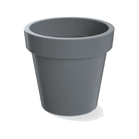 DLOF600-405U Кашпо LOFLY d58,2 h53,2 см 54,7л серый (stone grey)