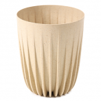 938 Кашпо MIRA ECO wood d19; h22,6см 2,4л песочный (piaskowy) *