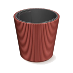 DBMI350-7598U Кашпо MILLY d35 h35,5 см медь (cooper) с вкладышем (ш/к 3251)