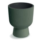 DBMIG400-2411U Кашпо MILLY d39 h45,5 см зеленый (pine green) с вкладышем (ш/к 4172)