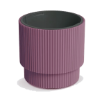 DBMIN300-4985U Кашпо MILLY d30 h28,5 см марсала (marsala) с вкладышем (ш/к 7525)