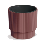 DBMIN300-7587U Кашпо MILLY d30 h28,5 см кирпичный (rustic brick) с вкладышем (ш/к 7747)
