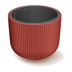 DBML350-7598U Кашпо MILLY d35 h29см 15/22л медь (cooper) с вкладышем (ш/к 3053) *