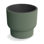 DBMLR400-2411U Кашпо MILLY d39,5 h35см 20/33л зеленый (pine green) с вкладышем (ш/к 7921)