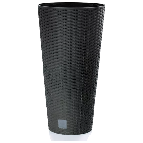 DRTUS300-S433 Кашпо высокое РАТО крглое высокое Ø30; выс.57,2 см антрацит (antracite) с вклад058480*