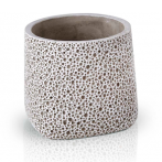 35.055.19 Кашпо Etno d19; h16 см серый (ш/к 5031)