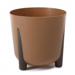 212 Кашпо на ножках FRIDA ECO wood d18; h18см 3,3л натуральное дерево (naturalne drewno) *