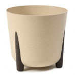 212 Кашпо на ножках FRIDA ECO wood d18; h18см 3,3л песочный (piaskowy) *
