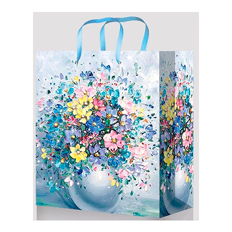 Optima Пакет подарочный с глянц.лам. 18x23x8 см (М) Композиционный букет, 128 г ПКП-0327