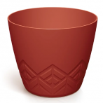 DARE160-3517U Кашпо Areco d16 h13 см 1,9л ретро красный (retro red)