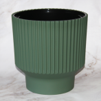 АР23-32 Аркада Нефрит пласт.горш. с вкладкой d22,5 h23см 7,2л