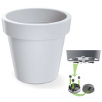 DLOF600-S449 Кашпо на колесиках Lofly d58,2 h53,2 см 54,7л белый (white)